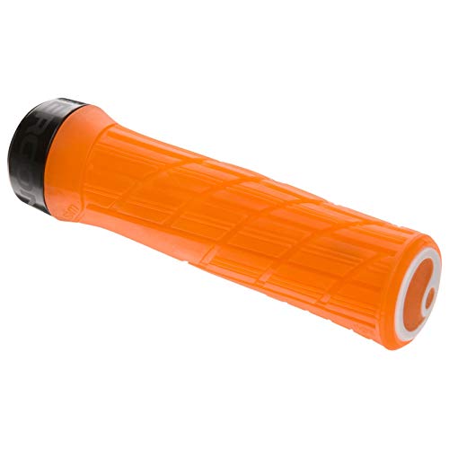 Ergon Grips Technical-Ge1 Evo Factory Slim Arancione Frozen, Maniglia Per Bicicletta Unisex Adulto, Taglia Unica
