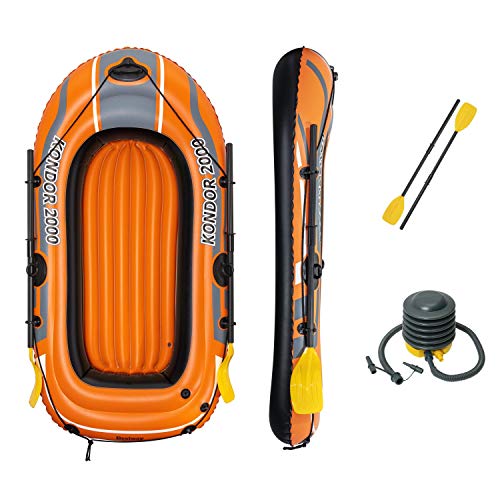 Bestway 61062-3 Set Gommone Kondor 2000 Da 188X98 Cm