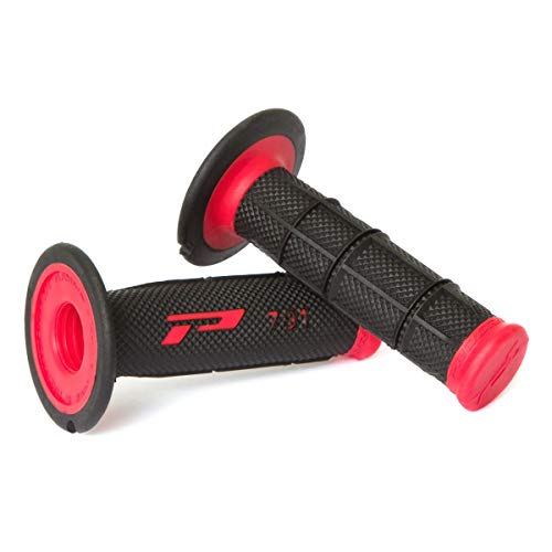 Progrip Manopole Mx 791-149 - Doppia Densità - Rosso/Nero Senza