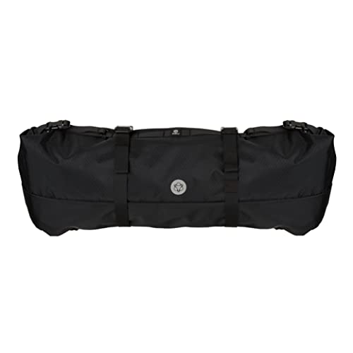 Agu Bikepacking Borsa Da Manubrio Bici, Borsa Per Bicicletta 17L Da Fissare Al Manubrio, Idrorepellente, Riflettente, Montaggio Semplice, 100% Poliest