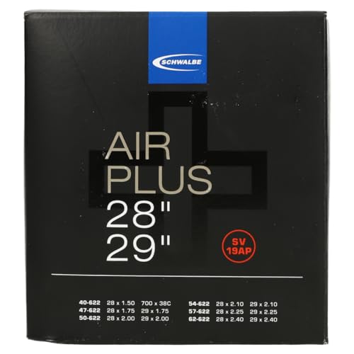 Schwalbe Sv 19Ap Air Plus-Camera D'Aria Unisex Adulto, Nero, 71 Cm