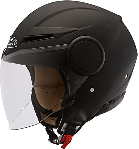Smk Helmets Streem Solid Motorcycle Helmet Casco Del Motociclo Schwarz S (55/56)