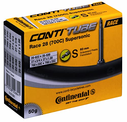 Continental 181891, Inner Tube Unisex-Adult, Other, 20/25-622/630