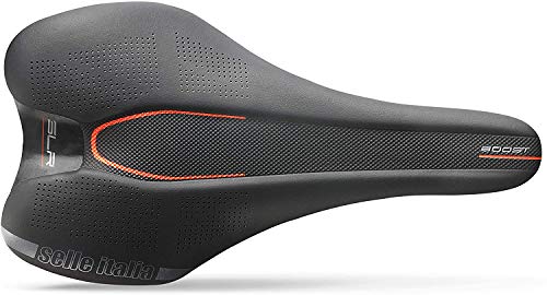 Selle Italia Srl Boost Kit Carbonio, Sella Unisex Adulto, Nero, L1