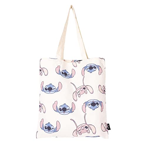 Cotton Division Shopping, Borsa A Tracolla Di Stitch Beige Juventud Unisex, Multicolore, One Size
