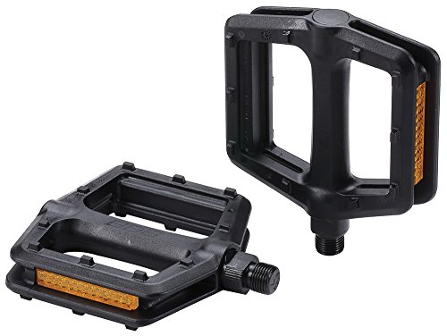 Bbb Cycling - Pedali Piatti In Alluminio Per Mtb E Mtb Elettriche. Asse 9/16". Colore Nero - Modello Trailride Bpd-35