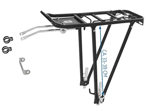 M-Wave Portapacchi In Alluminio, Avvitabile Ii A || 24-28" || Fino A 25 Kg
