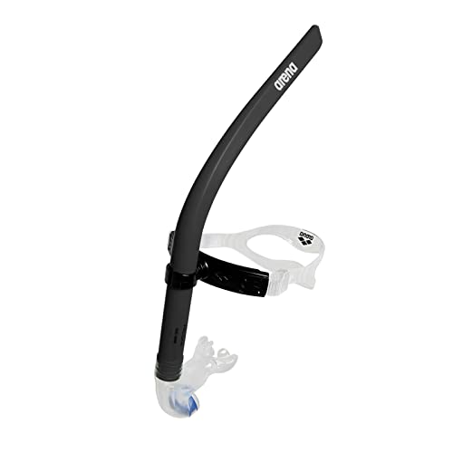 Arena, Swim Snorkel Iii Unisex Adulto, Nero, Taglia Unica