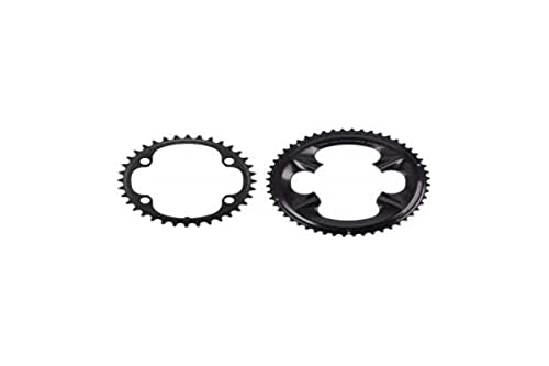 Shimano 4550170168025, Fc-R8100 Road Ultegra 2X12S Chainring 34 Teeth Black Unisex Adulto, Multicolore (Multicolore), Unica