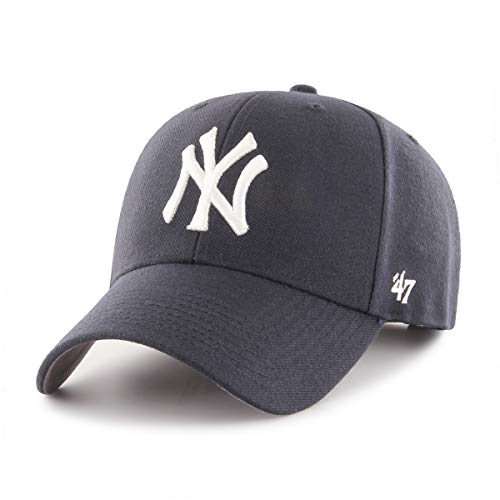 47 York Yankees Mlb Mvp Structured Cappellino Regolabile - Blu Marino
