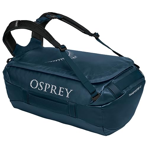 Osprey, Transporter 40 Borsone Da Viaggio Venturi Blue O/S Unisex-Adult, S