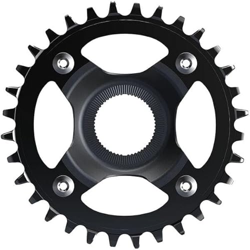 Shimano Chainring 32-Tooth Cr-Em800 Black, Ciclismo Unisex-Adulto, Colour, Size