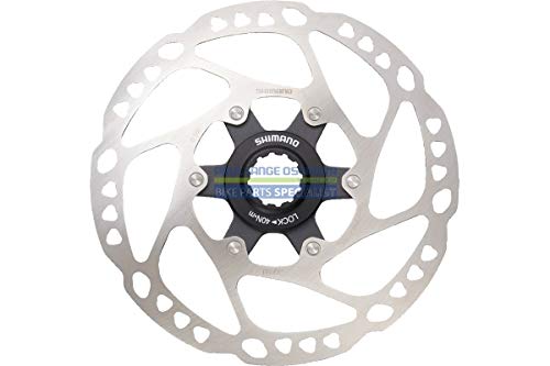 Shimano Disco 203Mm C.Lock Deore, Veste Unisex Adulto, Argentato/Nero (Plateado/Negro),