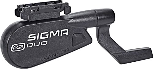 Accessori Sigma Sport R2 Duo Speed/Cadence, Trasmettitore Combinato Velocità E Cadenza, Ant+/Bluetooth Smart, Codice Articolo 00462