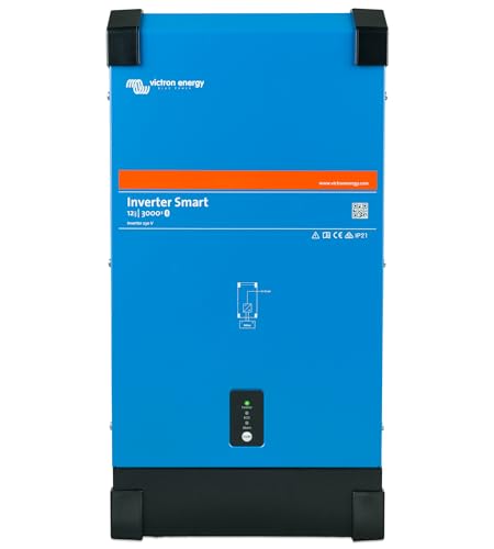 Victron Energy Bv (Holanda) Phoenix Inverter 12/3000 Smart, Nt-1190 Other, Multicolor, 12V-3000Va