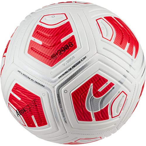 Nike Strike Team 290G-Sp21 Palla White/Bright Crimson/Silver 5