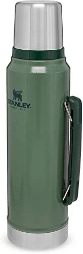 Stanley Classic Legendary Thermos 1L - Mantiene La Temperatura 24 Ore (Caldo/Freddo) - Borraccia Termica - Senza Bpa - Bottiglia Termica 1L- Borraccia