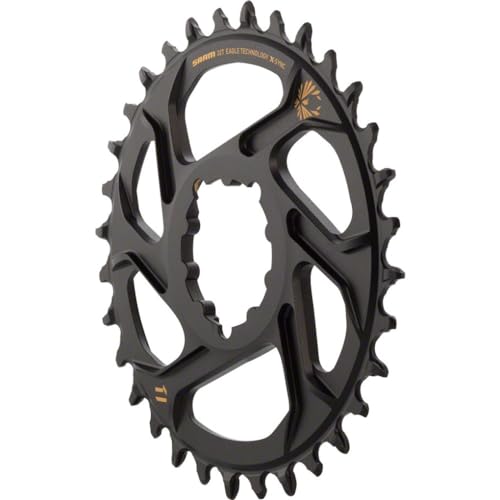 Sram X-Sync 32T-Offset Corona Direct Mount, In Alluminio, 12 Velocità, 3 Mm, Colore: Nero, Unisex Adulto, Eagle, Oro