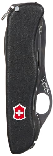 Victorinox, Outrider, Coltellino Svizzero (14 Funzioni, Forbici, Cacciavite Phillips) Colore Nero