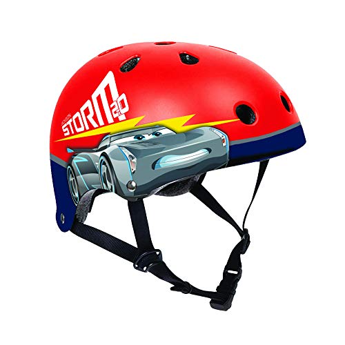 Disney Cars, Casco Da Ciclismo Bambino, Rosso, S (53-55Cm)