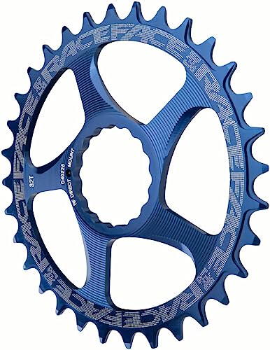 Race Face, Plateau Direct Mount-36T-Bleu Unisex Adulto, Blu, 36 Denti