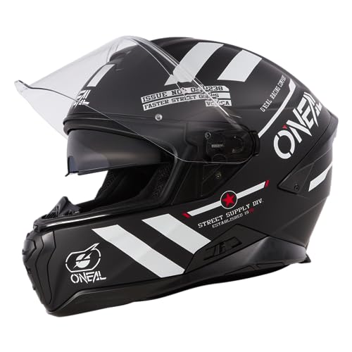 O'Neal Integralhelm Challenger Warhawk, Warhawk - Schwarz Weiß Rot, Xl, 0701-0