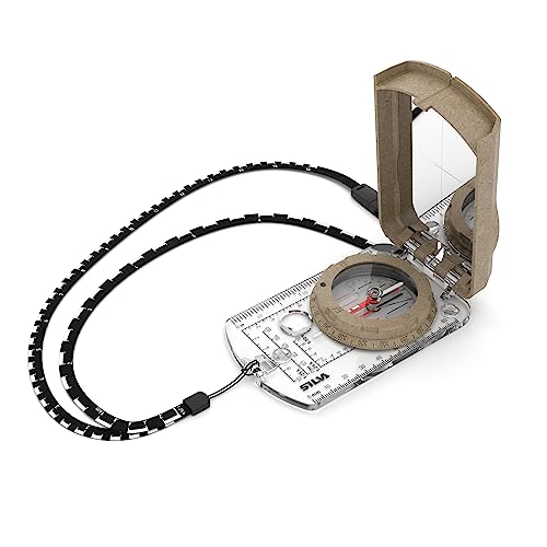Silva Bussole Base Trasparente Con Specchio Terra Expedition S Bussola (Mn) Silva Unisex Adulti