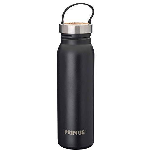 Primus Borraccia Unisex Da Adulto, In Acciaio Inox, Colore Nero, 0,7 L
