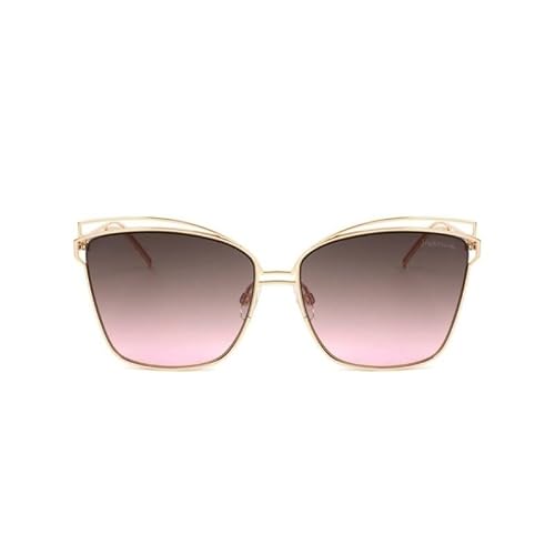 Ana Hickmann Hickmann Mod. Hi3049 Gold, Occhiali Da Sole Unisex-Adulto, Multicolore (Multicolore), Taglia Unica