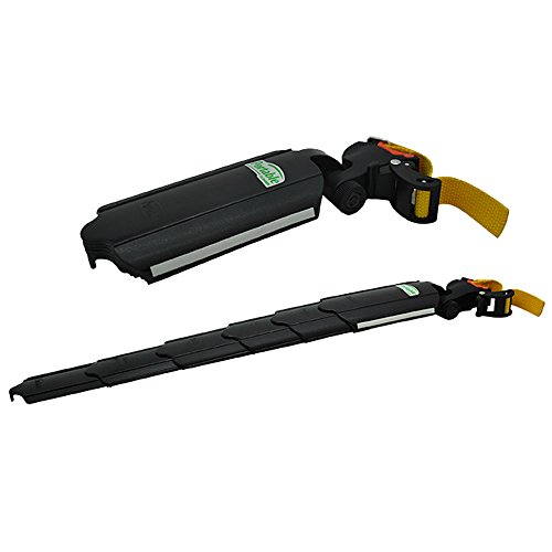 Flinger Clip-On, Parafango Telescopico Portatile, Compatto E Abbastanza Leggero Da Poter Trasportare Con Voi In Ogni Momento. Unisex-Adulto, Nero, Tag
