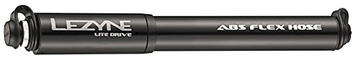 Lezyne Minipumpe Cnc Lite Drive, Mini Pompa. Unisex Adulto, Nero-Nero Brillante, Misura Standard