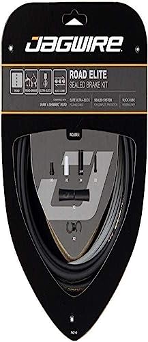 Jagwire Road Elite, Accessoire Cycle Unisex Adulto, Nero, Taglia Unica