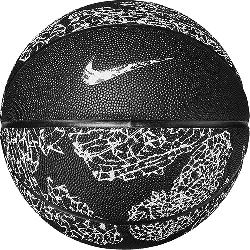 Nike Unisex - Pallacanestro 8P Prm Energy Deflated, Nero/Nero/Bianco, 7