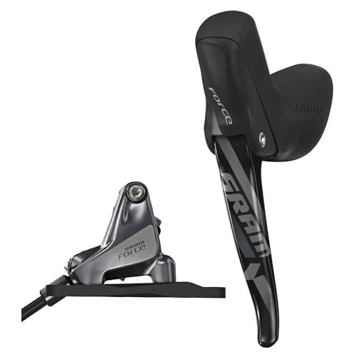 Sram Freno Disco Hidraulico Force Tipo Moto Izq. Delantero Flat Mount 20 Mm Offset 2000 Mm Carbono Unisex Adulto, Nero, Unica