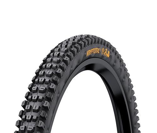 Continental Kryptotal-F, Bicycle Tire Unisex-Adult, Black, 27.5", 27.5 X 2.40