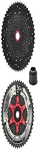 Sunrace Ruota Libera 12V 10-50D Sram Xd Alluminio Nero/Rosso