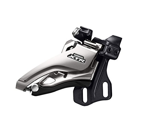 Shimano Xtr Fd-M9020-E, Deragliatore Anteriore, 2X11 Velocità, E-Type, Nero/Argento