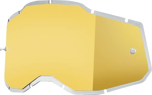 100% Máscaras Rc2/Ac2/St2 Plus Sostituzione - Lente A Specchio Iniettata Oro