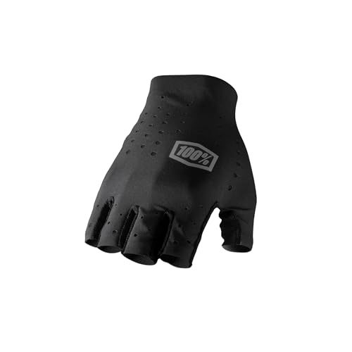 100% Sling, Guanti Corti Uomo, Nero, Xl