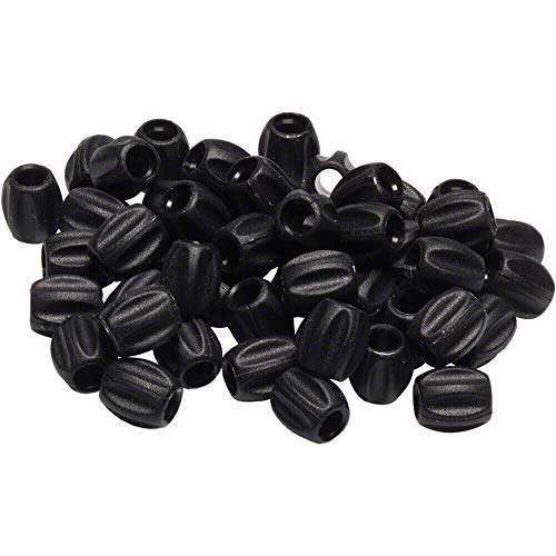 Jagwire Mini Tube Tops Black, Bag Of 50 (Japan Import)