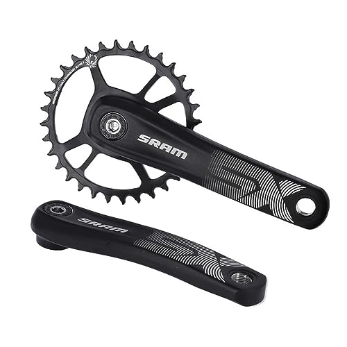 Sram Biela Sx Eagle Powerspline 165 Blk Dm 32D Unisex Adulto, Nero, 165Mm