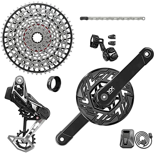 Sram Set Gruppo Di Commutazione 2138000472, Unisex-Adulto, Nero, 165 Mm
