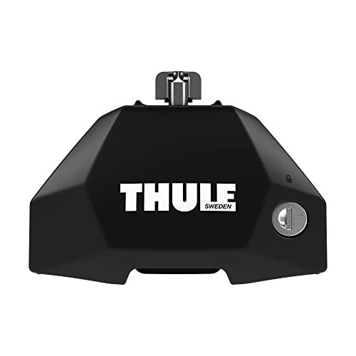 Thule 7107 Jgo. Piedi Evo Fixpoint (X2), Portapacchi Unisex Adulto, Nero, Taglia Unica