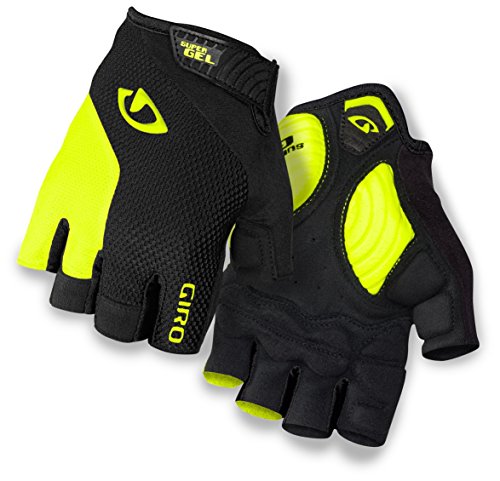 Giro Strade Dure Sg, Guanti Uomo, Black/Highlight Yellow, S
