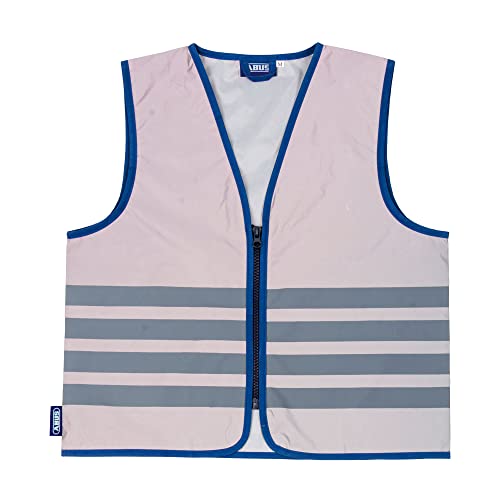 Abus Gilet Di Segnalazione Per Bambini Lumino Urban Vest Kids - Gilet Di Sicurezza Completamente Riflettente Per Una Migliore Visibilità Notturna - Co