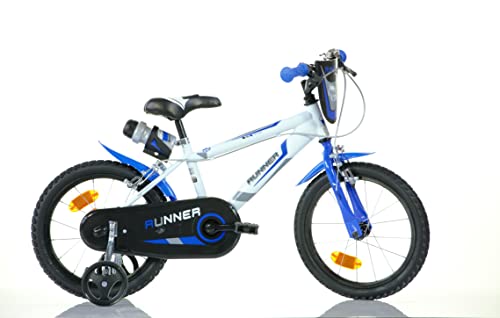 Sch Bici Runner, Bicicletta Bambino, Blu, 16