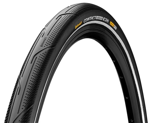 Continental Contact Urban, Bicycle Tire Unisex-Adult, Black, 28", 700 X 28C, 28 X 1 5/8 X 1 1/8