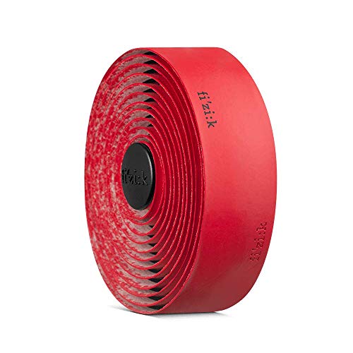 Fizik Terra Microtex Bondcush Tacky, Nastro Per Bicicletta Unisex Adulto, Red, Unica