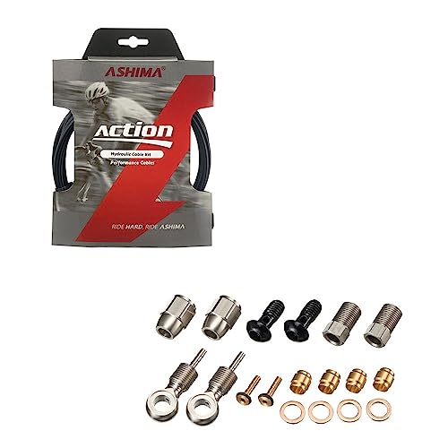 Ashima 4712831676113, Tube+Connectors Kit Formula 5X2,3Mm And Length: 3Mt Unisex Adulto, Nero, Taglia Unica