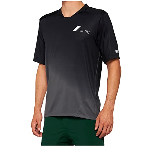 Sconosciuto Maglia Manica Lunga 100% Celium, Jersey Unisex Adulto, Nero/Carbone, Xl